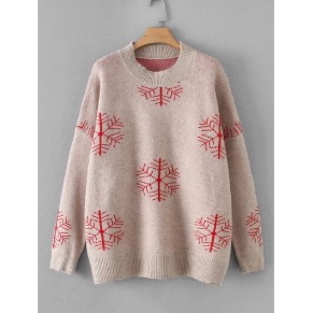 New! Holiday snowflake pullover sweater ❄️🎄
